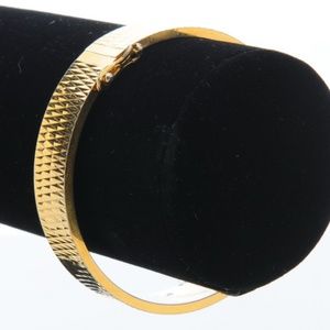 Gold Plated Bangle Bracelet from West Germany